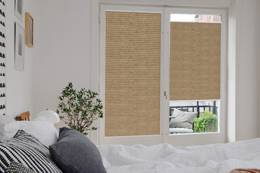 Plissee 1795 Schlafzimmer Beige