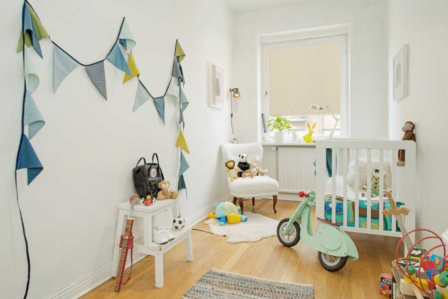 Plissee 1002 Kinderzimmer Beige