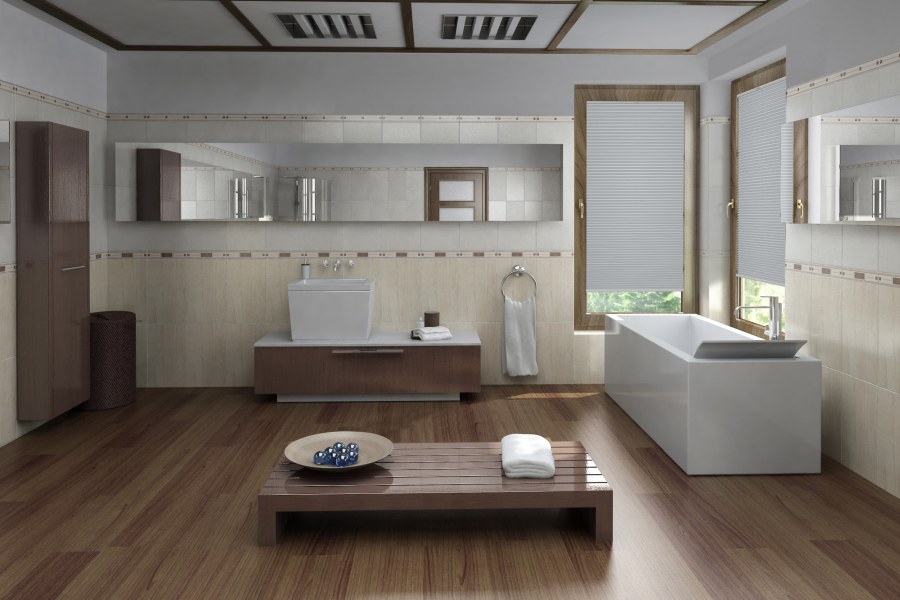 Plissee Lagana Blackout 1912 Badezimmer