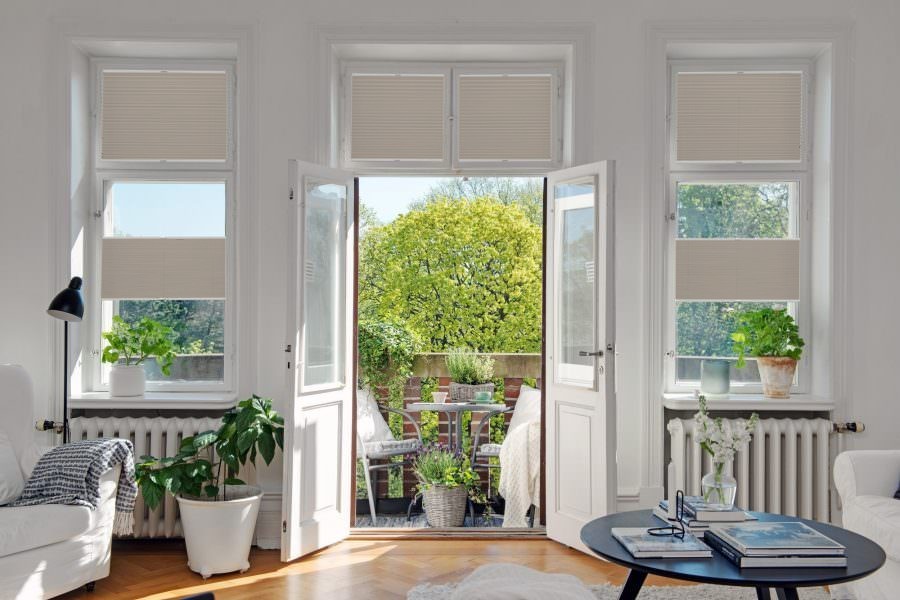 Plissee Lea Topar 1604 Wohnzimmer