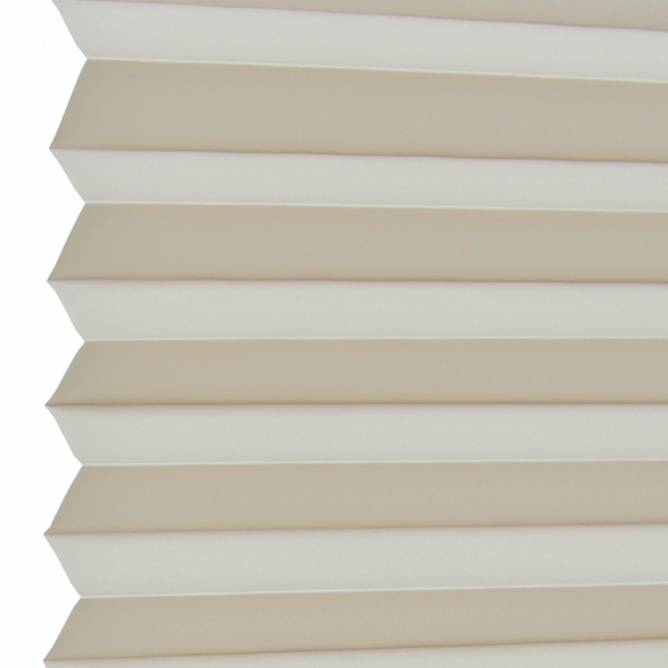 Plissee 1576 Falten Detail Beige