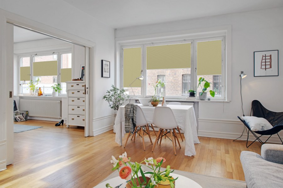 Plissee 1577 Esszimmer Beige