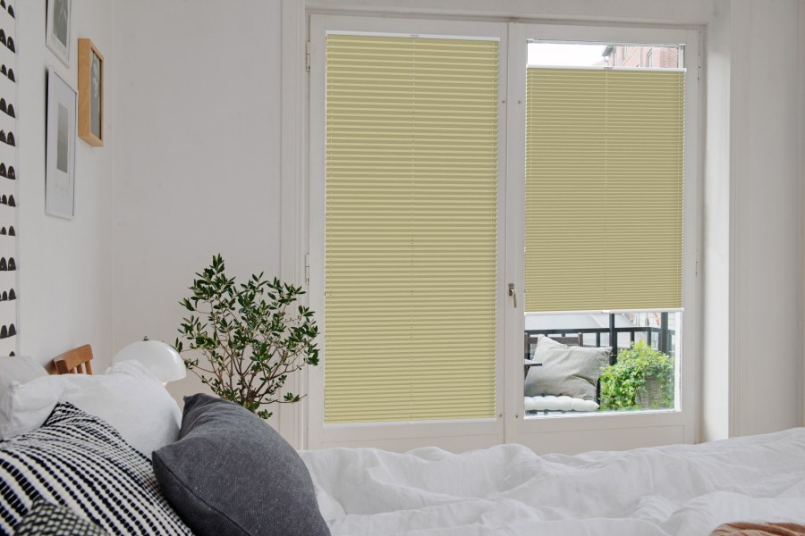 Plissee 1577 Schlafzimmer Beige