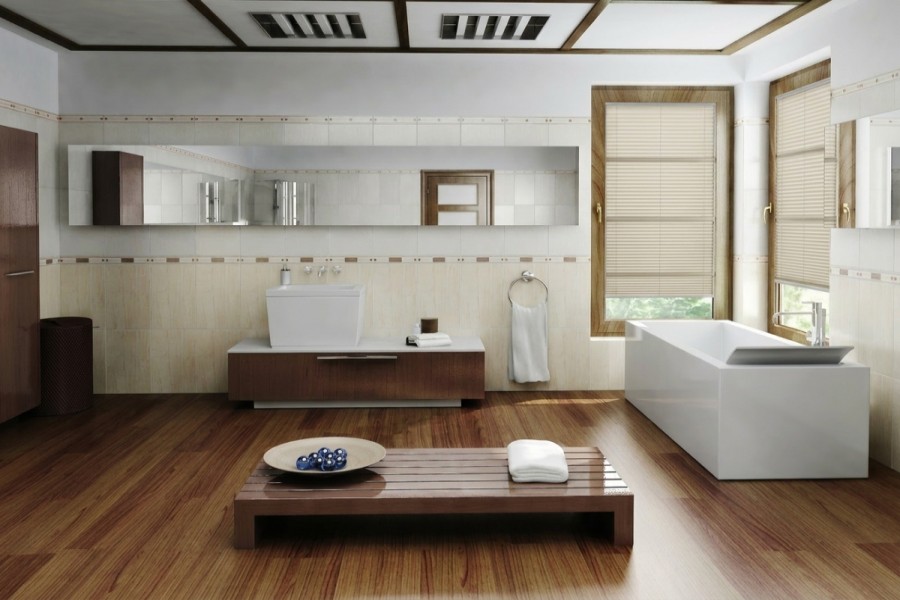 Plissee Lunara 1690 Badezimmer