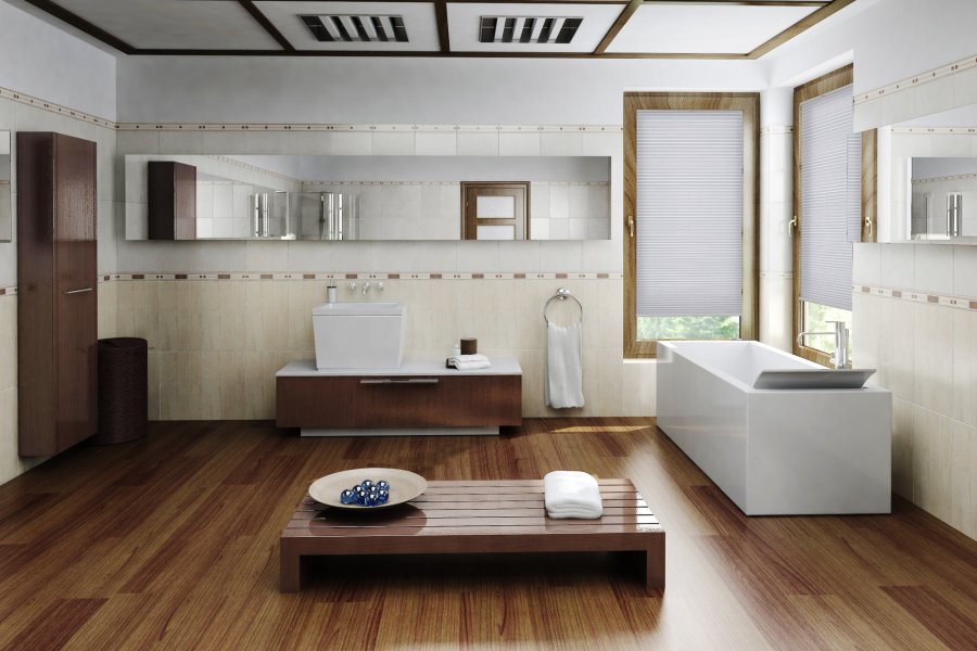 Plissee Plegado Crush 1857 Badezimmer