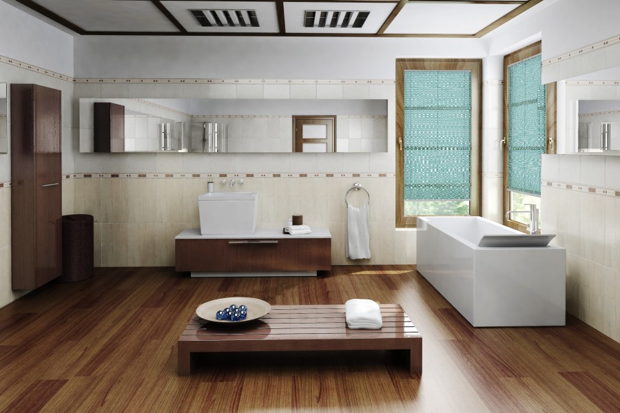 Plissee Poesia 1827 Badezimmer