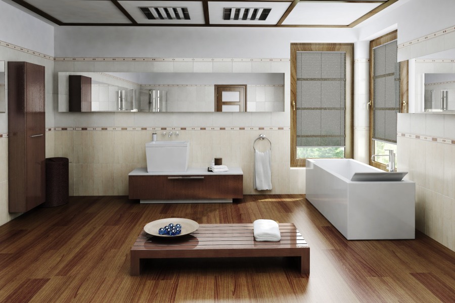 Plissee Tara 1762 Badezimmer