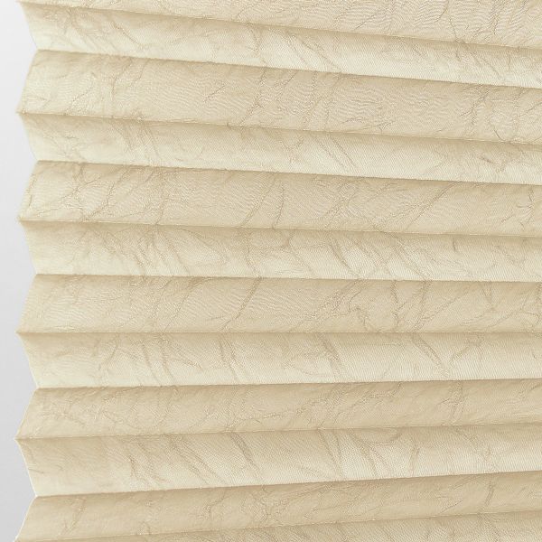 Plissee 1532 Falten Detail Beige