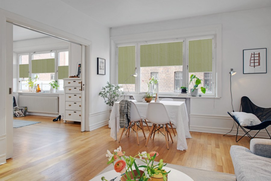 Plissee 1714 Esszimmer Beige