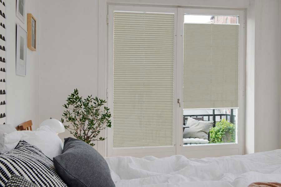 Plissee 2068 Schlafzimmer Beige