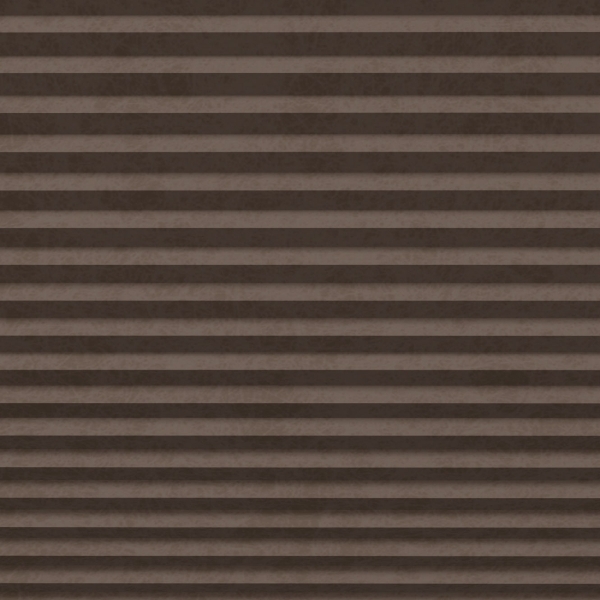 Plissee 2079 Falten Gesamtansicht Braun