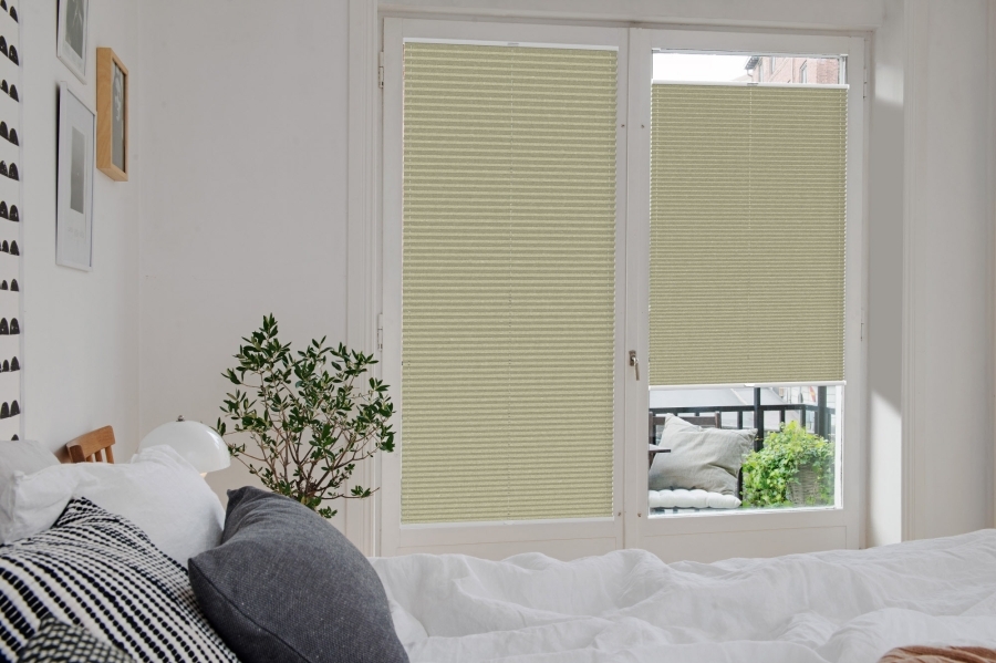 Plissee 2115 Schlafzimmer Beige