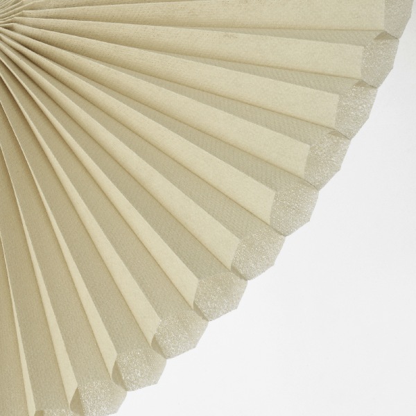 Plissee 2089 Falten Detail Beige