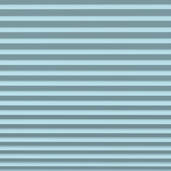 Plissee 2095 Falten Gesamtansicht Blau