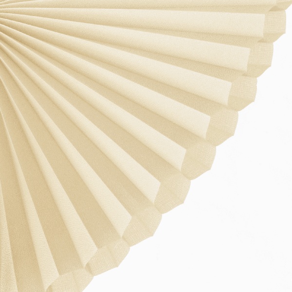 Plissee 2158 Falten Detail Beige