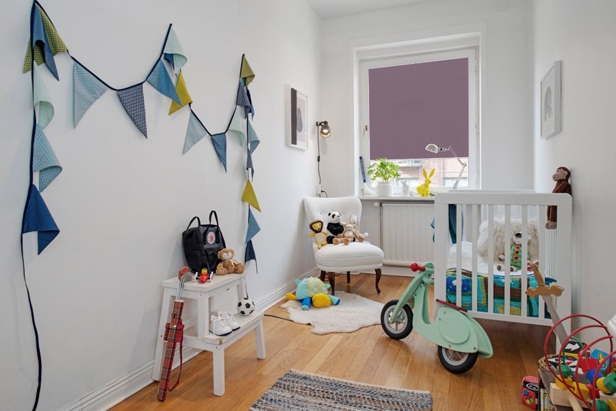Plissee Wabe Lux 2239 Kinderzimmer
