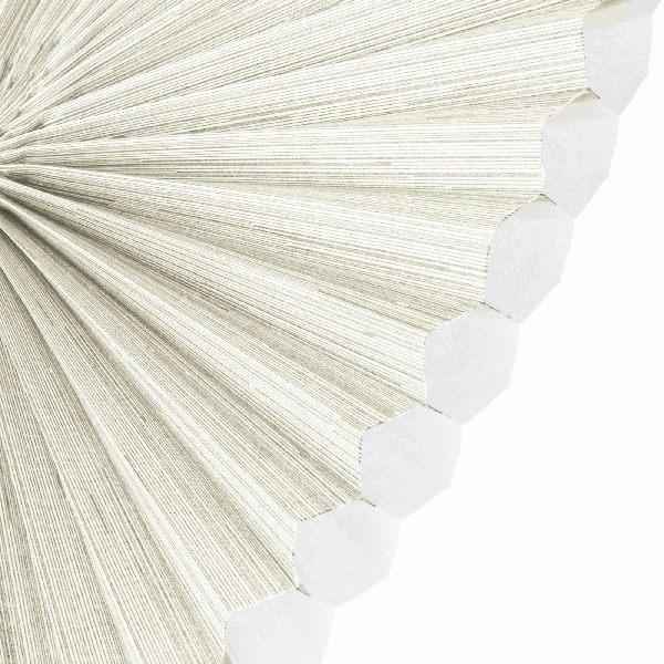 Plissee 2145 Falten Detail Beige