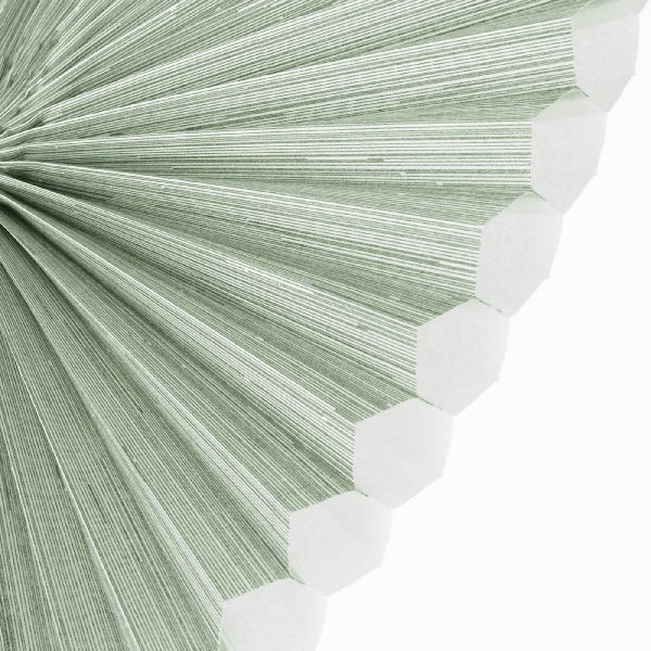 Plissee 2150 Falten Detail Grau