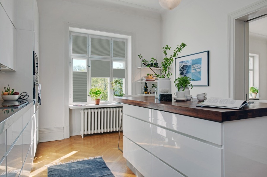 Plissee Wabe Rimano 4387 Küche