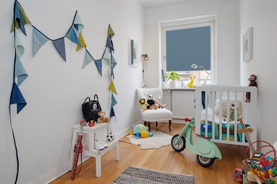 Plissee Wabe Rimano 4388 Kinderzimmer