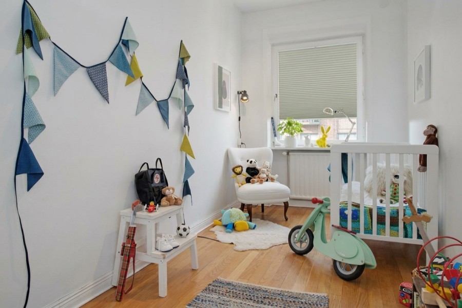 Plissee Wabe Rimano Blackout 4404 Kinderzimmer