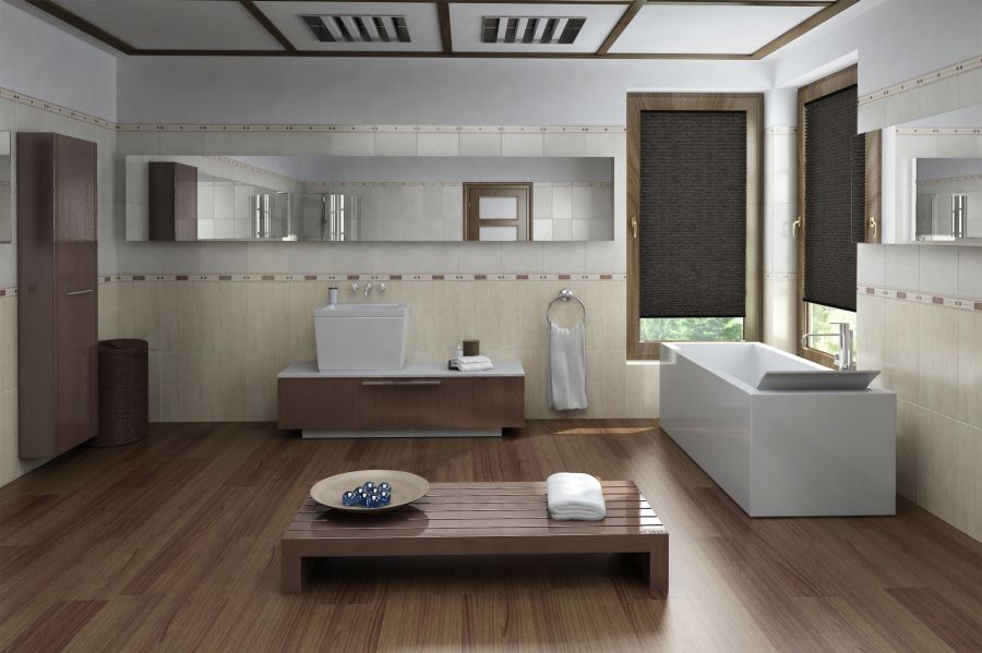 Plissee Wabe Struktur 1523 Badezimmer