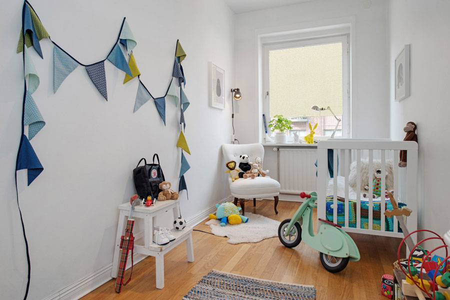 Plissee Wabe Uni 4204 Kinderzimmer