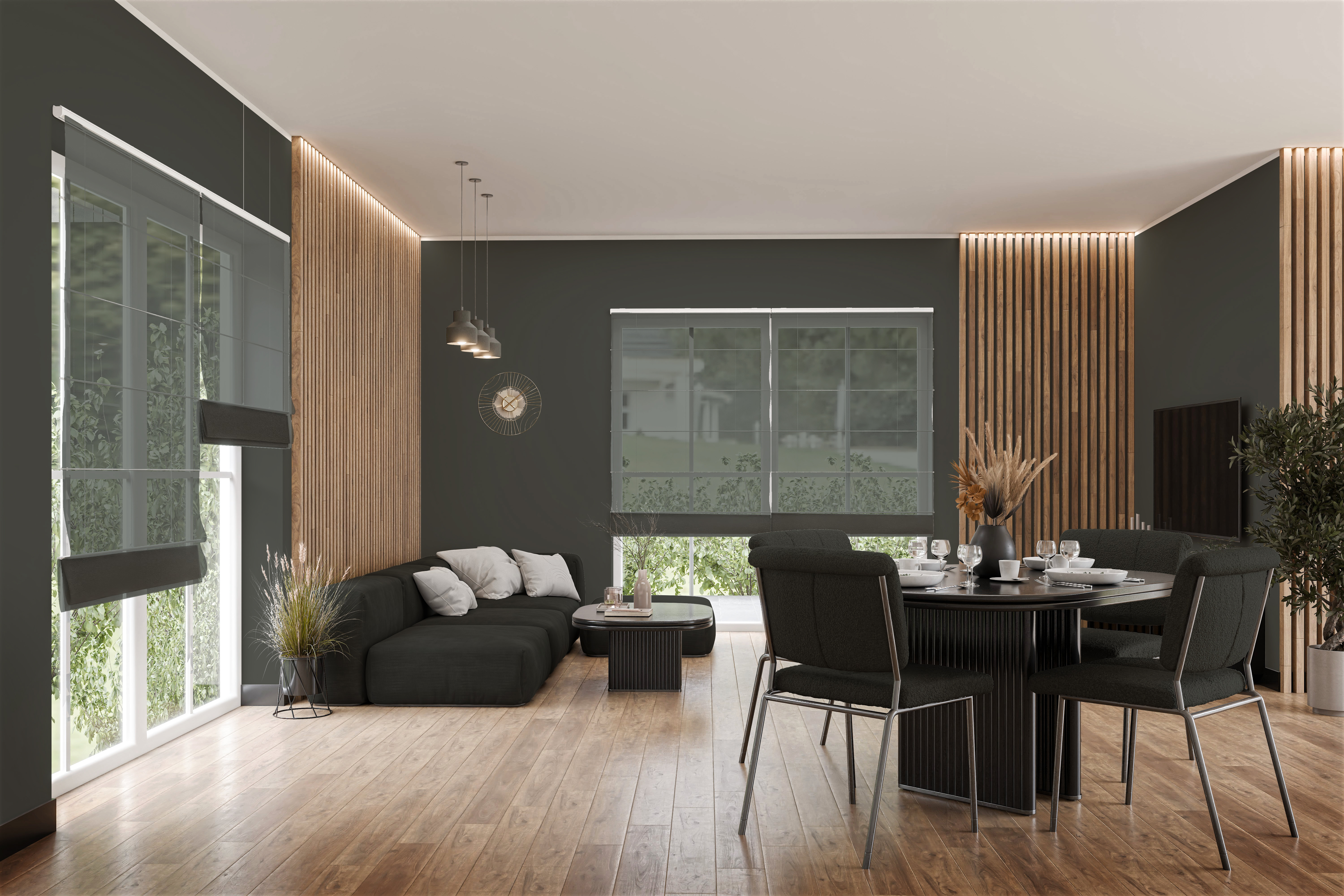 Raffrollo Amarico 9364 Wohnzimmer Raffrollo Amarico 9364 Wohnzimmer