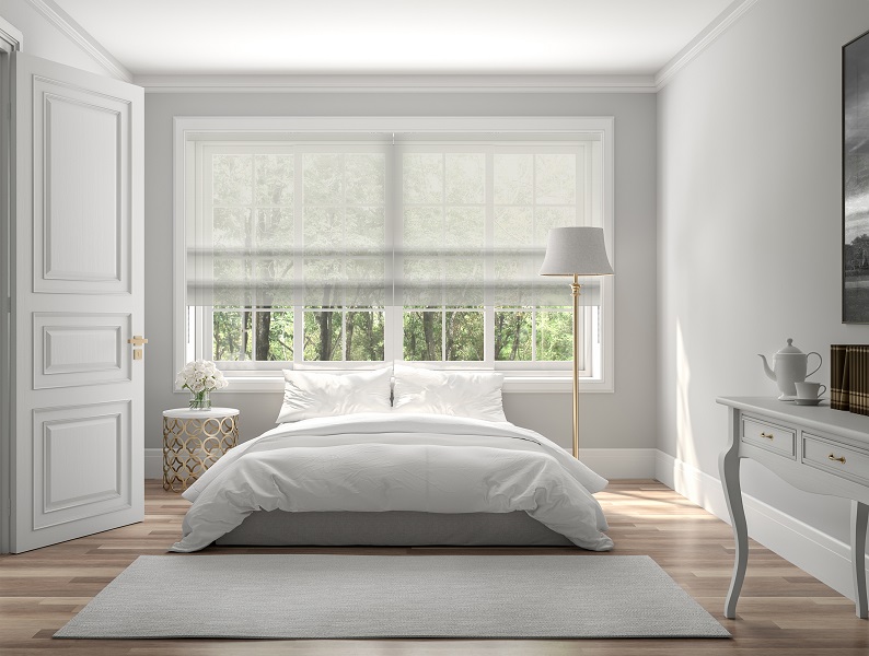 Raffrollo Ava 9211 Schlafzimmer