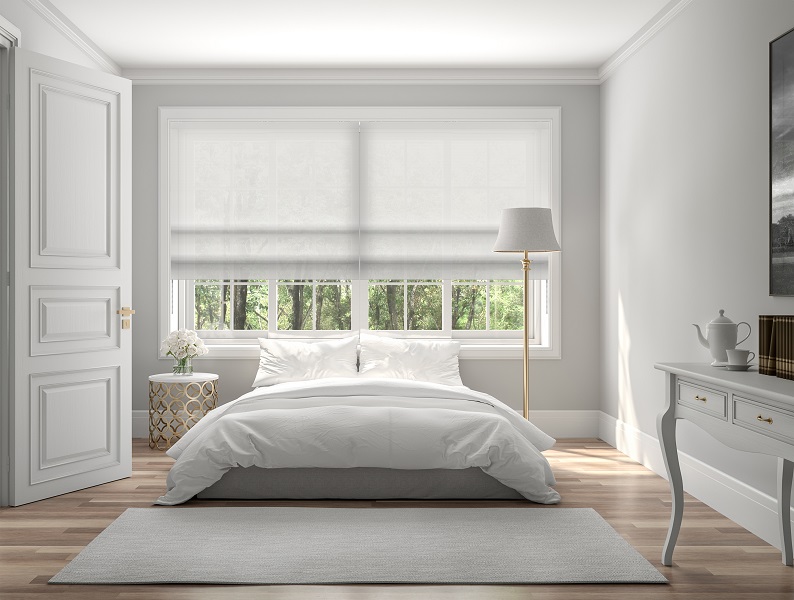 Raffrollo Cosimo 9213 Schlafzimmer