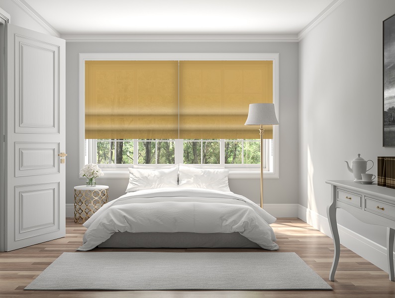 Raffrollo Cosimo 9214 Schlafzimmer