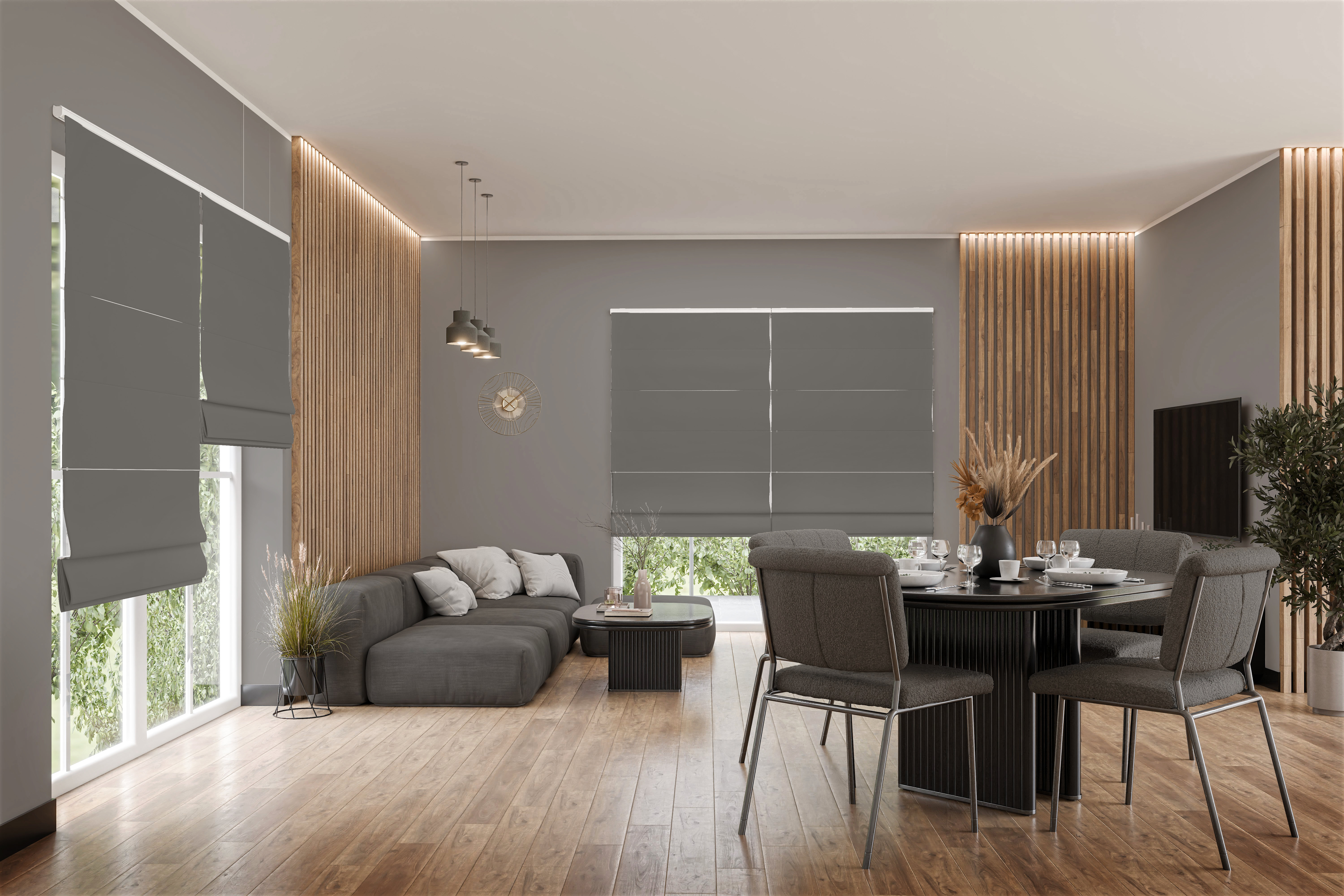 Raffrollo Crepusco 9420 Wohnzimmer Raffrollo Crepusco 9420 Wohnzimmer