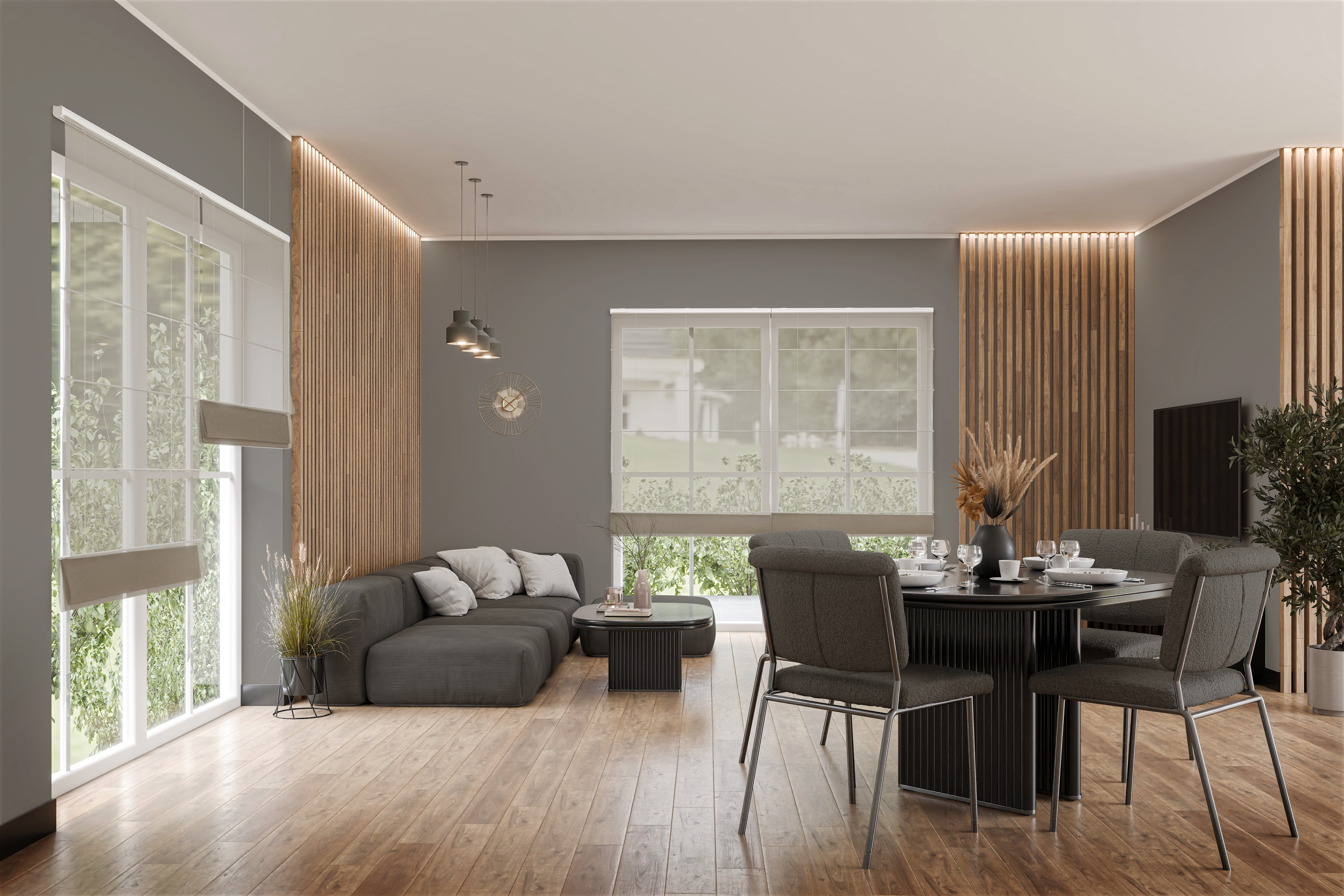 Raffrollo Filora 9319 Wohnzimmer Raffrollo Filora 9319 Wohnzimmer