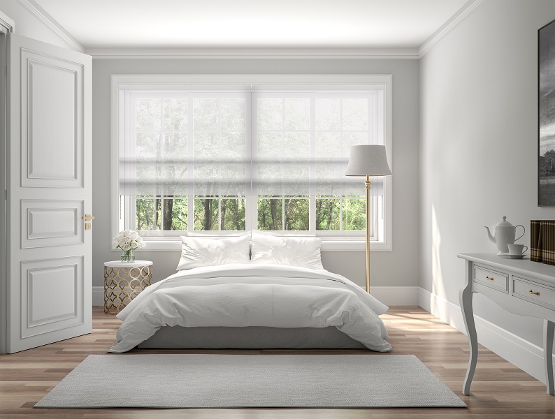 Raffrollo Fjelle 9224 Schlafzimmer