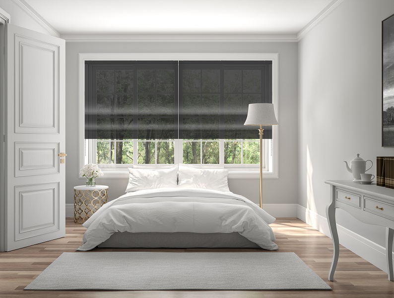 Raffrollo Fjelle 9226 Schlafzimmer