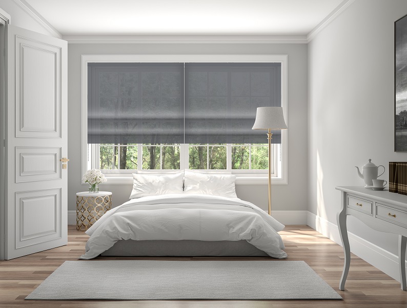 Raffrollo Jola 9302 Schlafzimmer