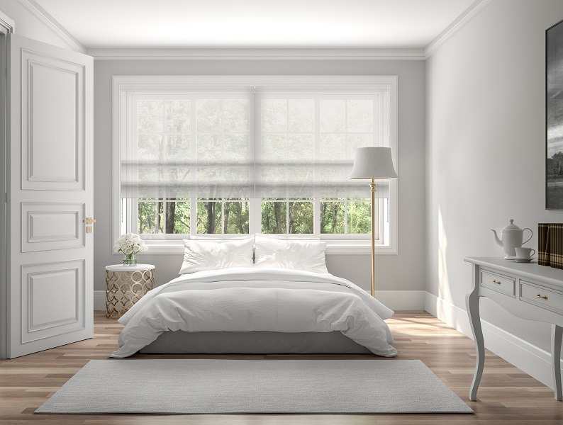 Raffrollo Jukka 9207 Schlafzimmer