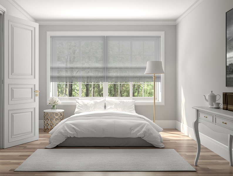 Raffrollo Jukka 9208 Schlafzimmer