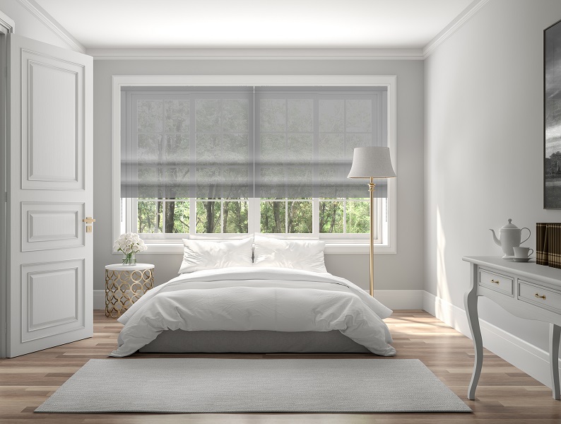 Raffrollo Jukka 9209 Schlafzimmer