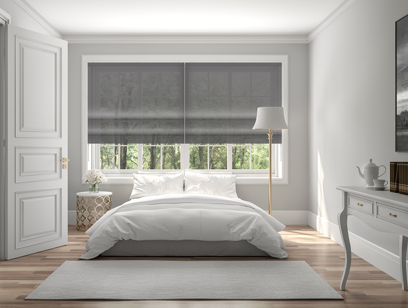 Raffrollo Kiran 9253 Schlafzimmer