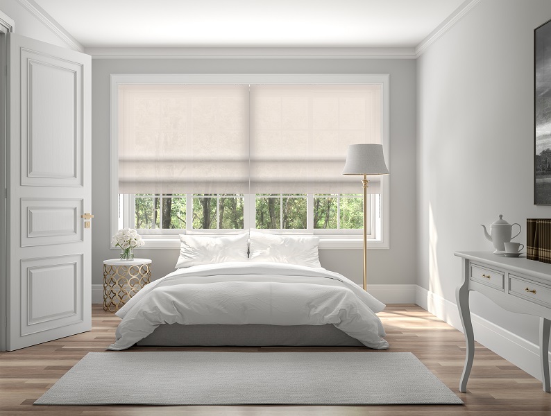 Raffrollo Nikas 9275 Schlafzimmer