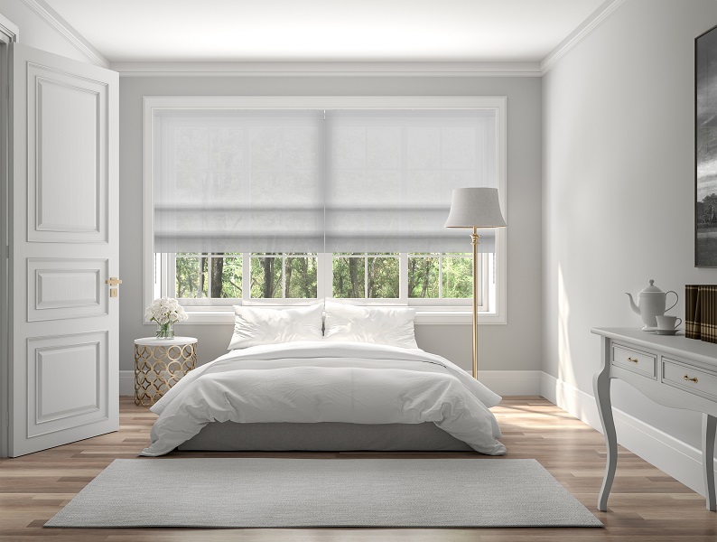 Raffrollo Nikas 9276 Schlafzimmer