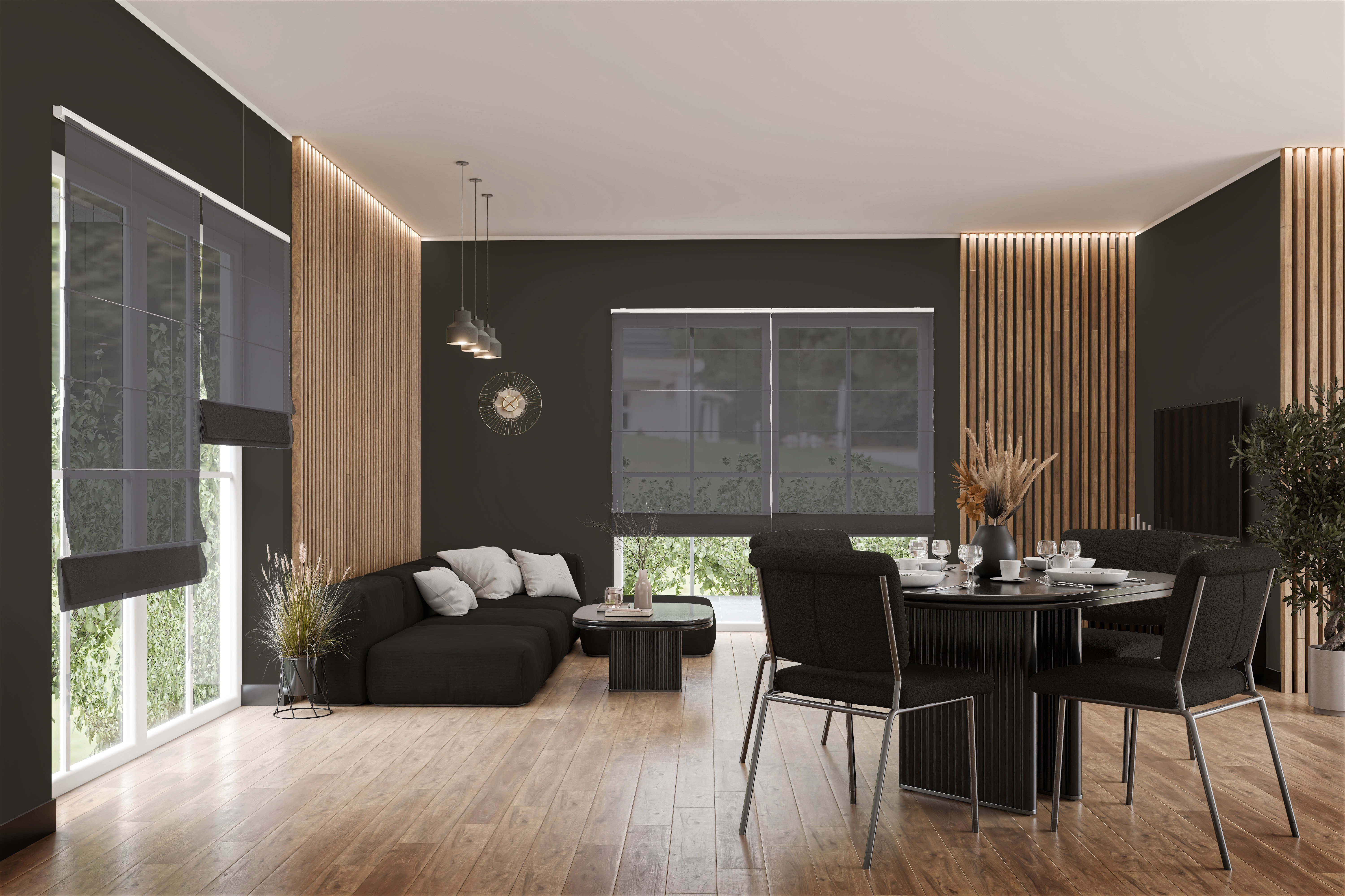 Raffrollo Triviso 9330 Wohnzimmer Raffrollo Triviso 9330 Wohnzimmer
