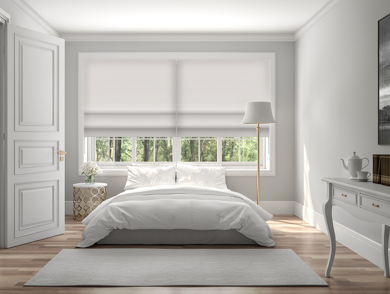 Raffrollo Yuna 9256 Schlafzimmer