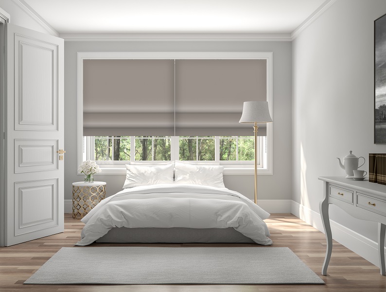 Raffrollo Yuna 9258 Schlafzimmer