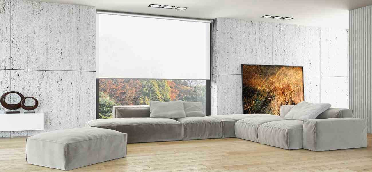 Rollo 3011 Wohnzimmer Weiß