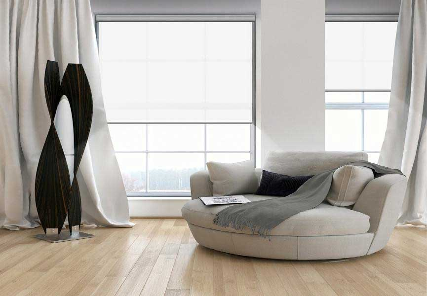 Rollo 3011 Wohnzimmer Weiß
