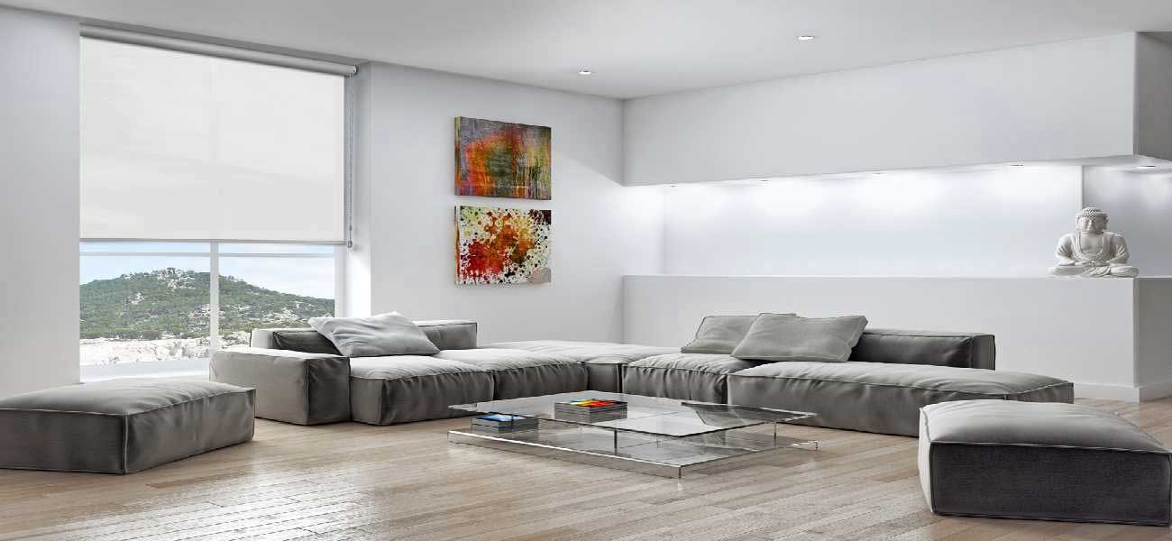 Rollo 3012 Wohnzimmer Weiß