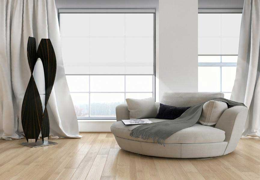 Rollo 3012 Wohnzimmer Weiß