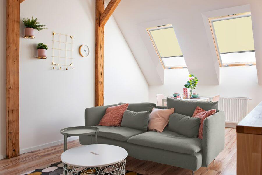 Rollo 3017 Dachfenster Beige